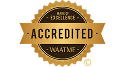 WAATME accredited seal